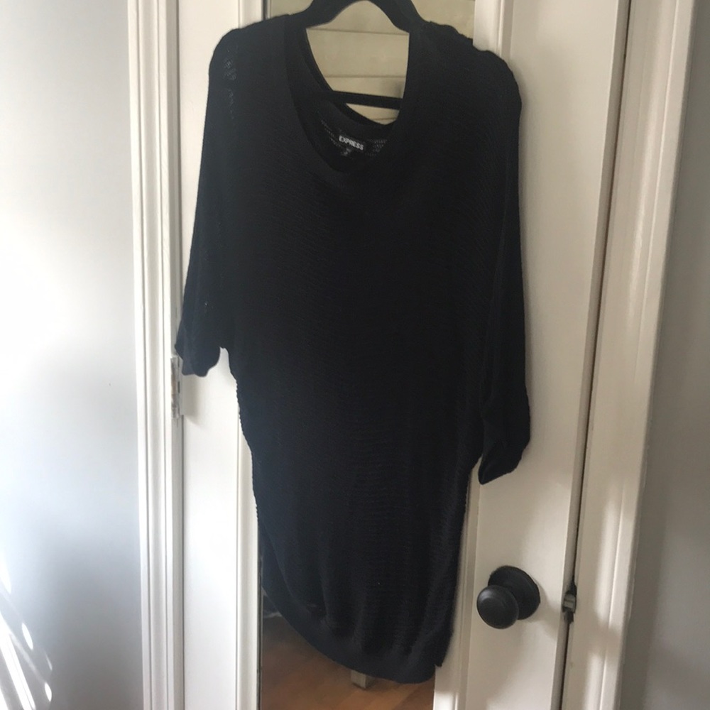 Express short sleeve sweater